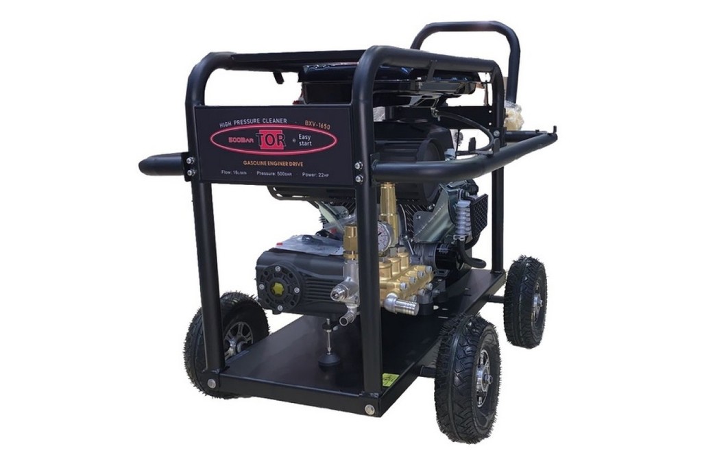Бензиновая автомойка высокого давления TOR BXV1650, 500 бар