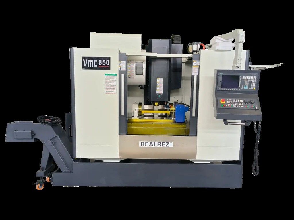 Фрезерный обрабатывающий центр с ЧПУ VMC850 (4-ая ось + GSK 25I)