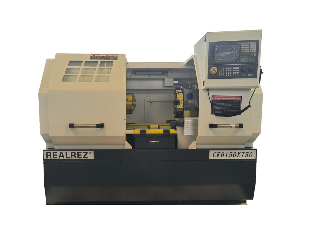 Токарный станок с ЧПУ REALREZ CK 6150х750 SAM6