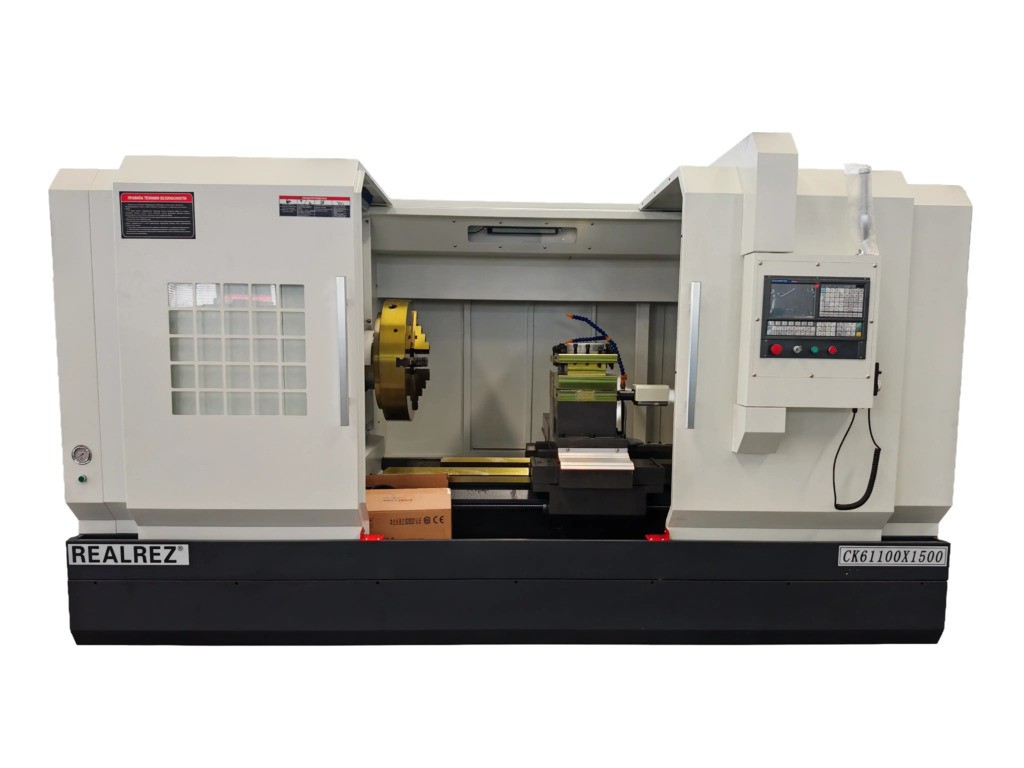 Токарный станок с ЧПУ Realrez CK 61100х1500 (GSK980TDC)