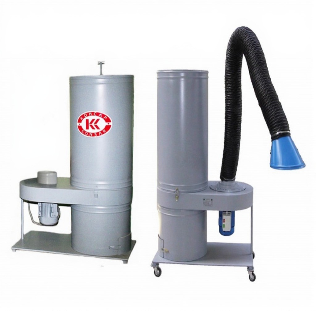 Аспирация для опилок УВП-1200А, 1.1 кВт, 380В, 1200 м3 в час для абразивной пыли