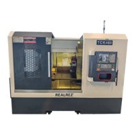 Токарный станок с ЧПУ ТCK 460x350 с наклонной станиной (Ось Y и GSK988Ta)