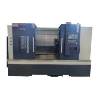 Токарный станок с ЧПУ ТCK 600x1000 с наклонной станиной (Ось Y и GSK988Ta)