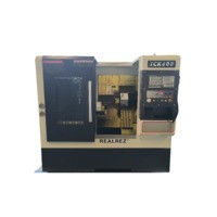 Токарный ЧПУ с наклонной станиной TСK400x400