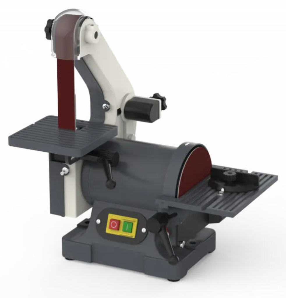 Станок шлифовальный ленточно-дисковый REALREZ RBD3 25/125, 250Вт, 220В