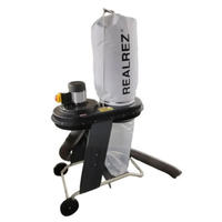 Вытяжка для стружки REALREZ FM 200, 550Вт, 900 м3/ч