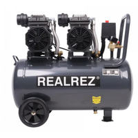 Безмасляный компрессор REALREZ RMZB-50, 8 бар, 2400Вт