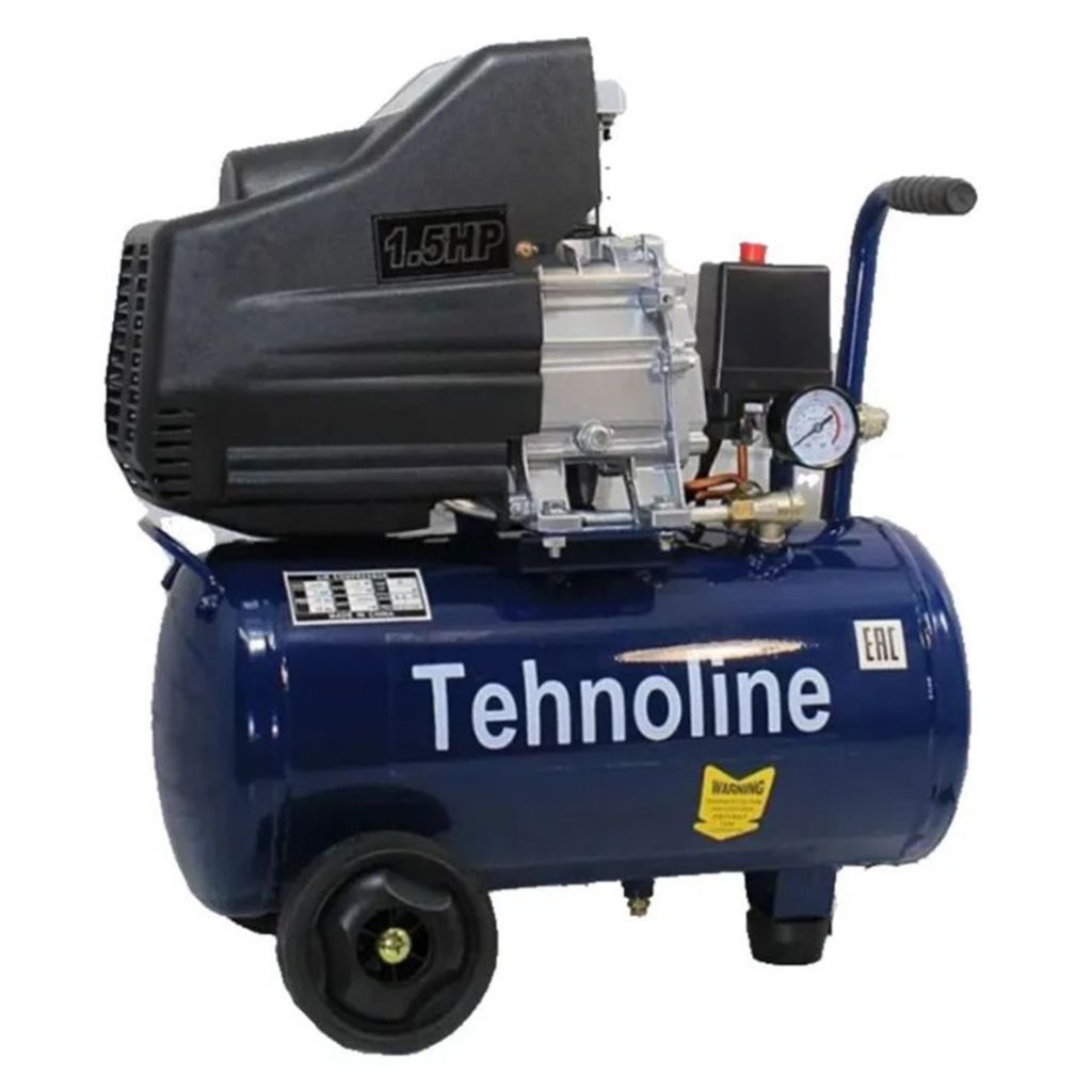 Компрессор Tehnoline Т210/25/1,5кВт/8 атм/прямая пер./1порш