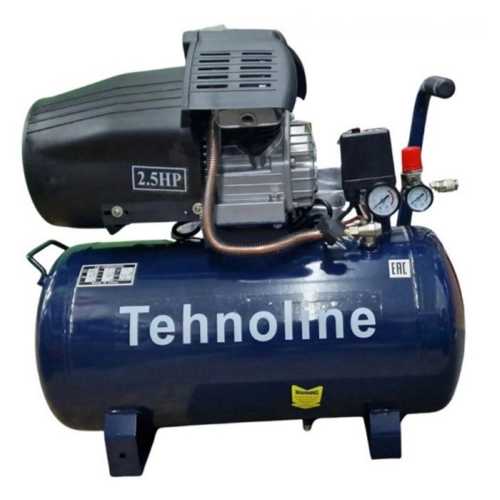 Компрессор Tehnoline Т360/50/1,8кВт/8 атм/прямая передача/2поршня