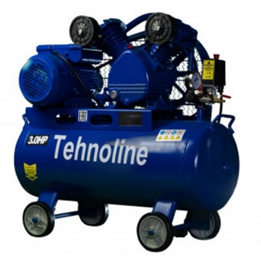 Компрессор Tehnoline TP420/50/2,2кВт/8 атм/ременная передача/2поршня