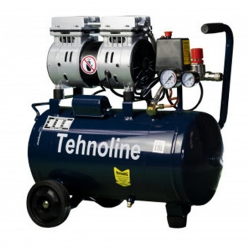 Компрессор Tehnoline TВ750/24/0,750кВт/8 атм/с регулятором/безмасляный