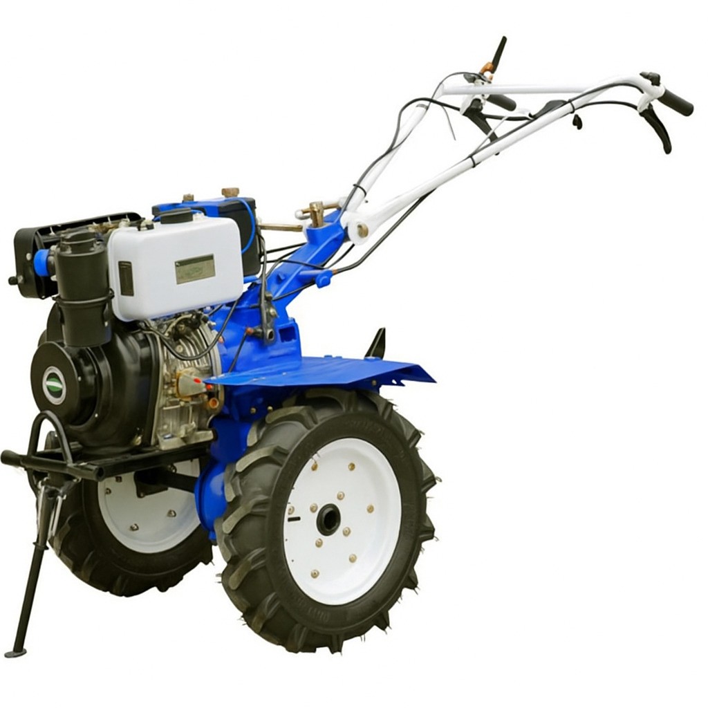 Мотокультиватор дизельный Tehnotek DЕ13-12,3 скорости,13,0 л.с., колеса 5,00-12, 40 фрез, электростартер